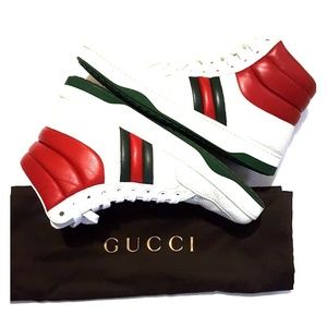 AUTHENTIC GUCCI RONNIE HIGH TOP SNEAKERS